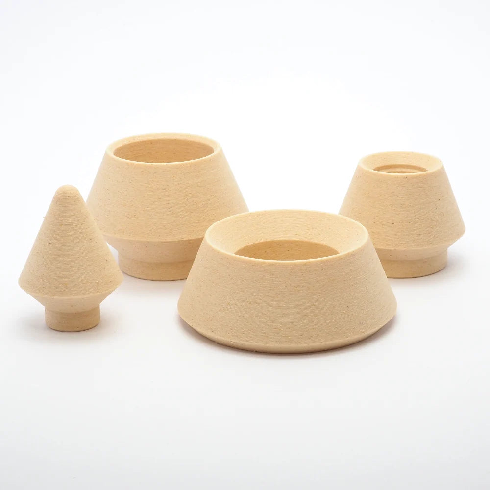 MODUL Christmas Tree LED Candle Holders - Set of 3
