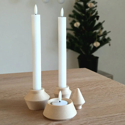 MODUL Christmas Tree LED Candle Holders - Set of 3