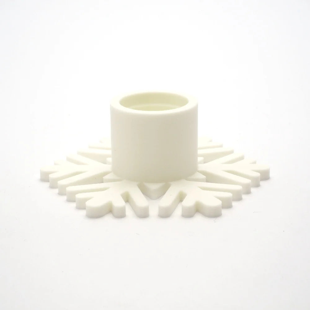 Snowflake LED Candle Holder