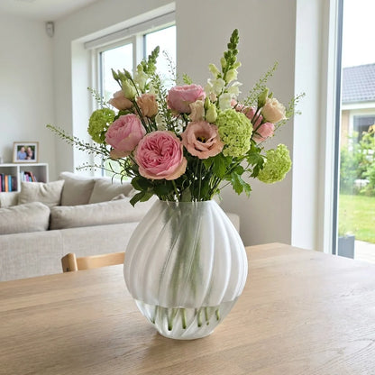 SWIRL Vase - Transparent, 20/25 cm